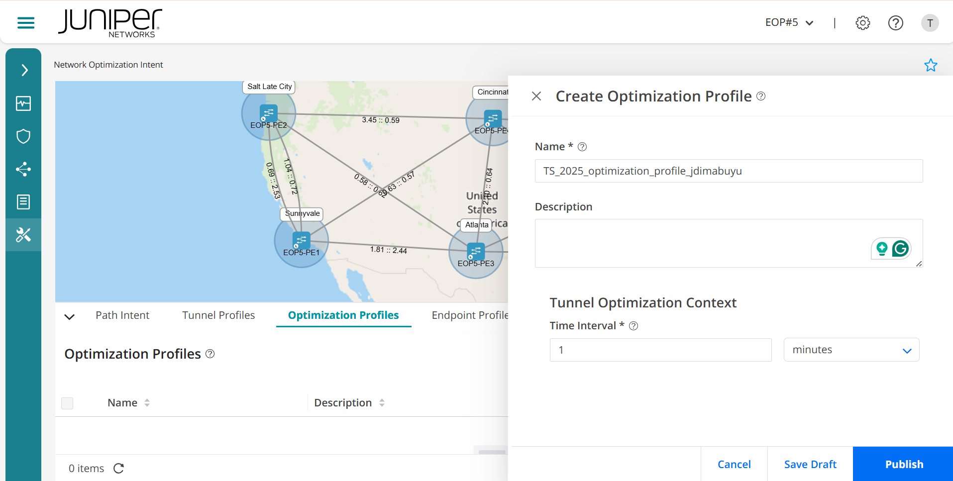 Optimization Profile